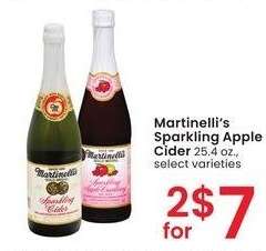 Martinelli's Sparkling Apple Cider - 25.4 oz., select varieties