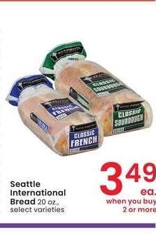 Seattle International Bread - 20 oz., select varieties