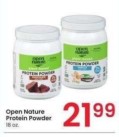 Open Nature Protein Powder - 18 oz.
