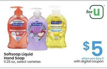 Softsoap Liquid Hand Soap* - 11.25 oz., select varieties