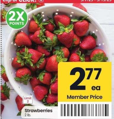 Strawberries - 2 lb.