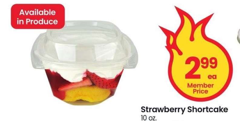 Strawberry Shortcake - 10 oz.

Available in Produce