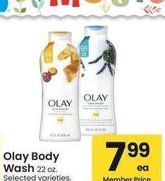 Olay Body Wash* - 22 oz. Selected varieties.
