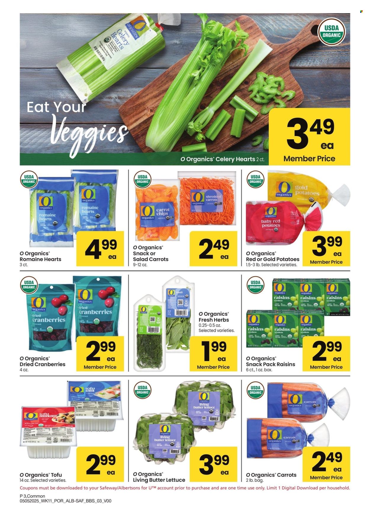 Albertsons ad - 05/05/2025 - 06/01/2025. Page 1