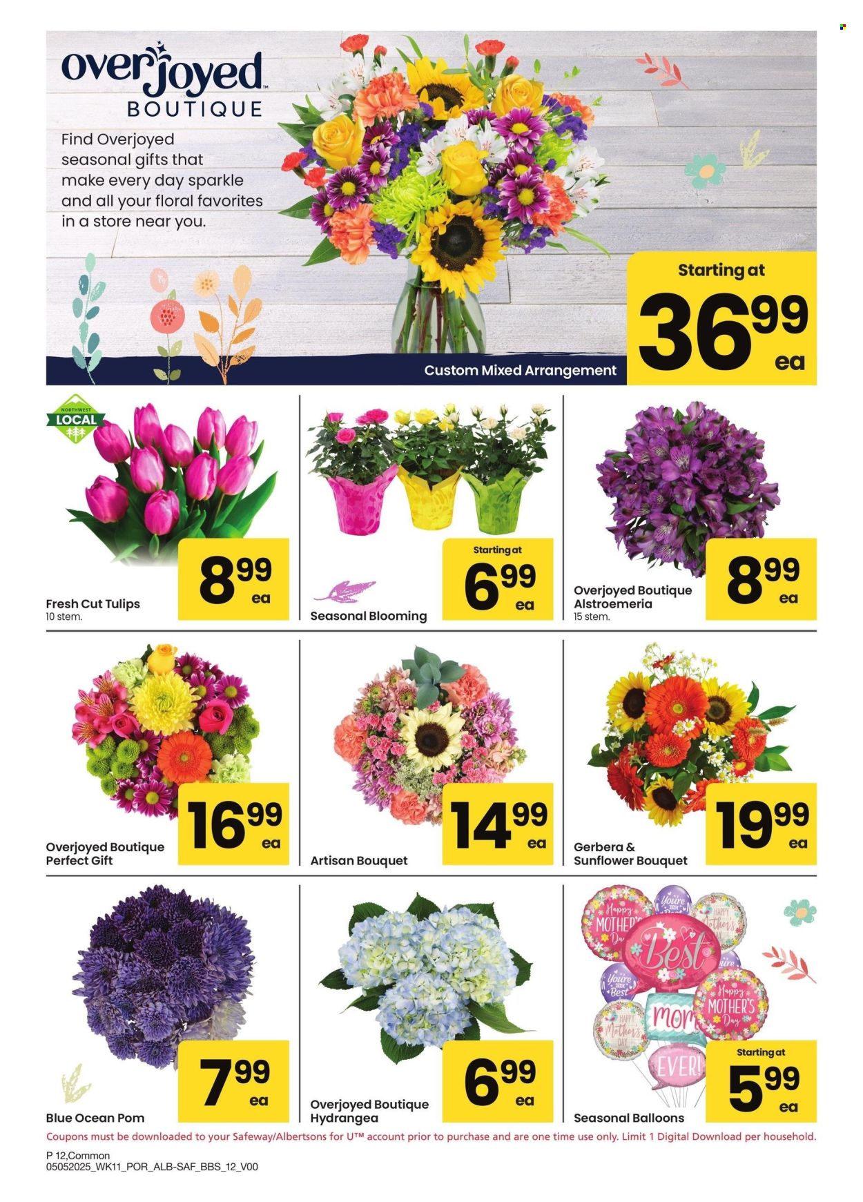 Albertsons ad - 05/05/2025 - 06/01/2025. Page 1