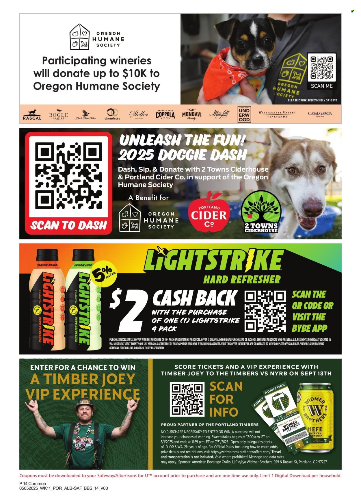 Albertsons ad - 05/05/2025 - 06/01/2025. Page 1