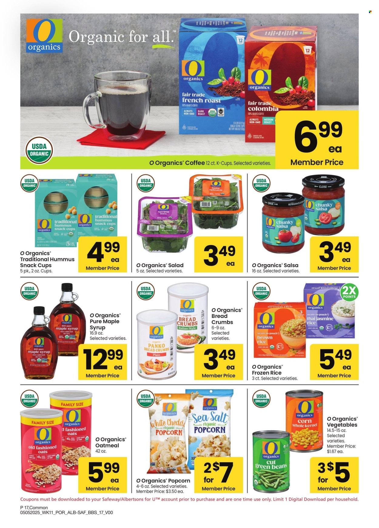 Albertsons ad - 05/05/2025 - 06/01/2025. Page 1
