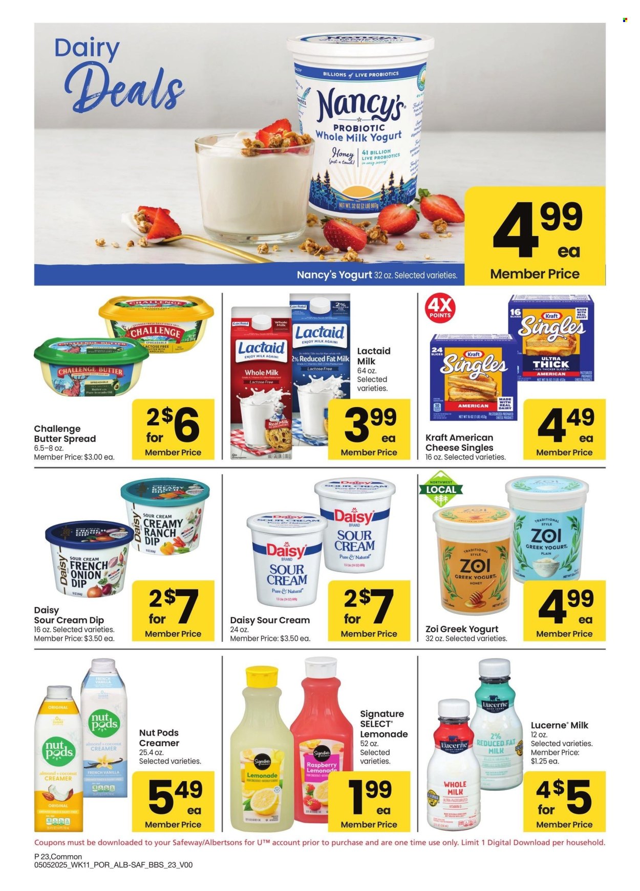Albertsons ad - 05/05/2025 - 06/01/2025. Page 1