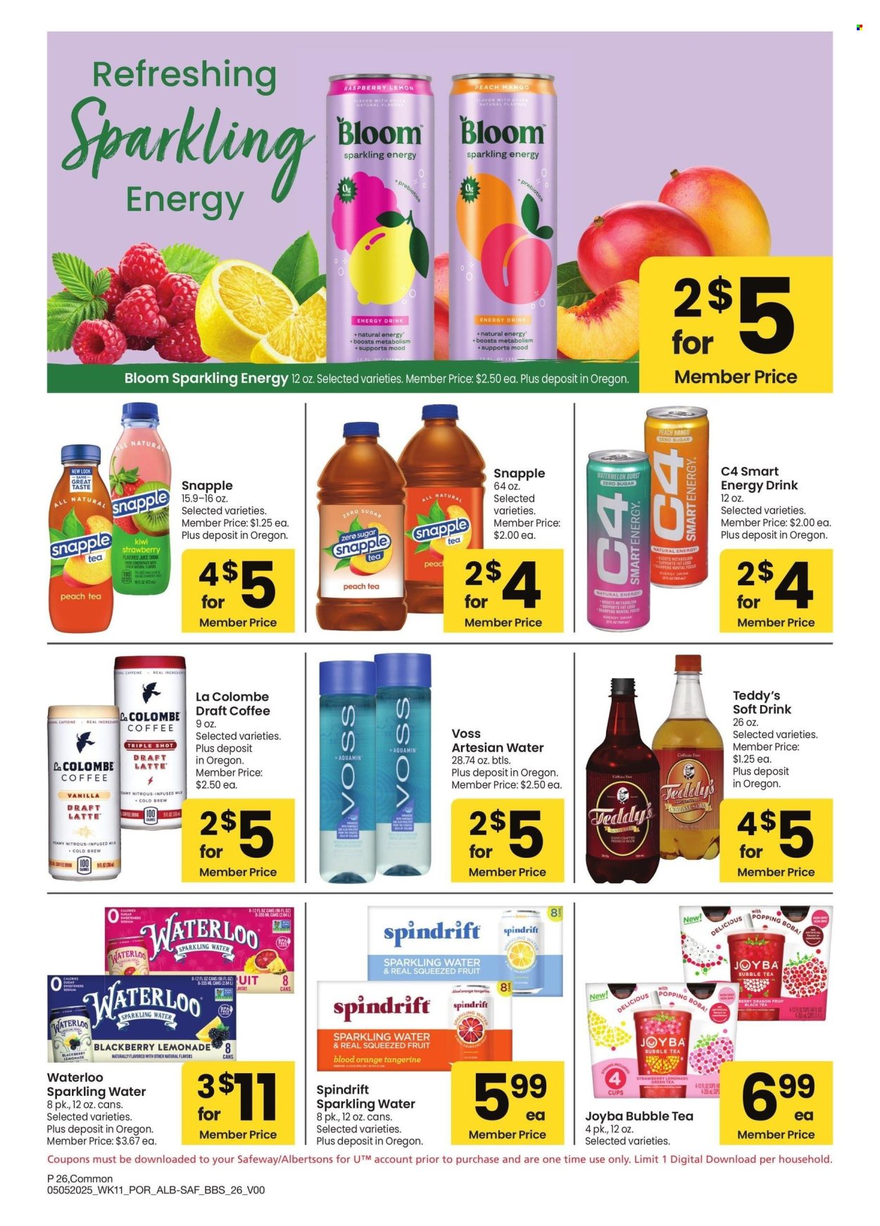 Albertsons ad - 05/05/2025 - 06/01/2025. Page 1