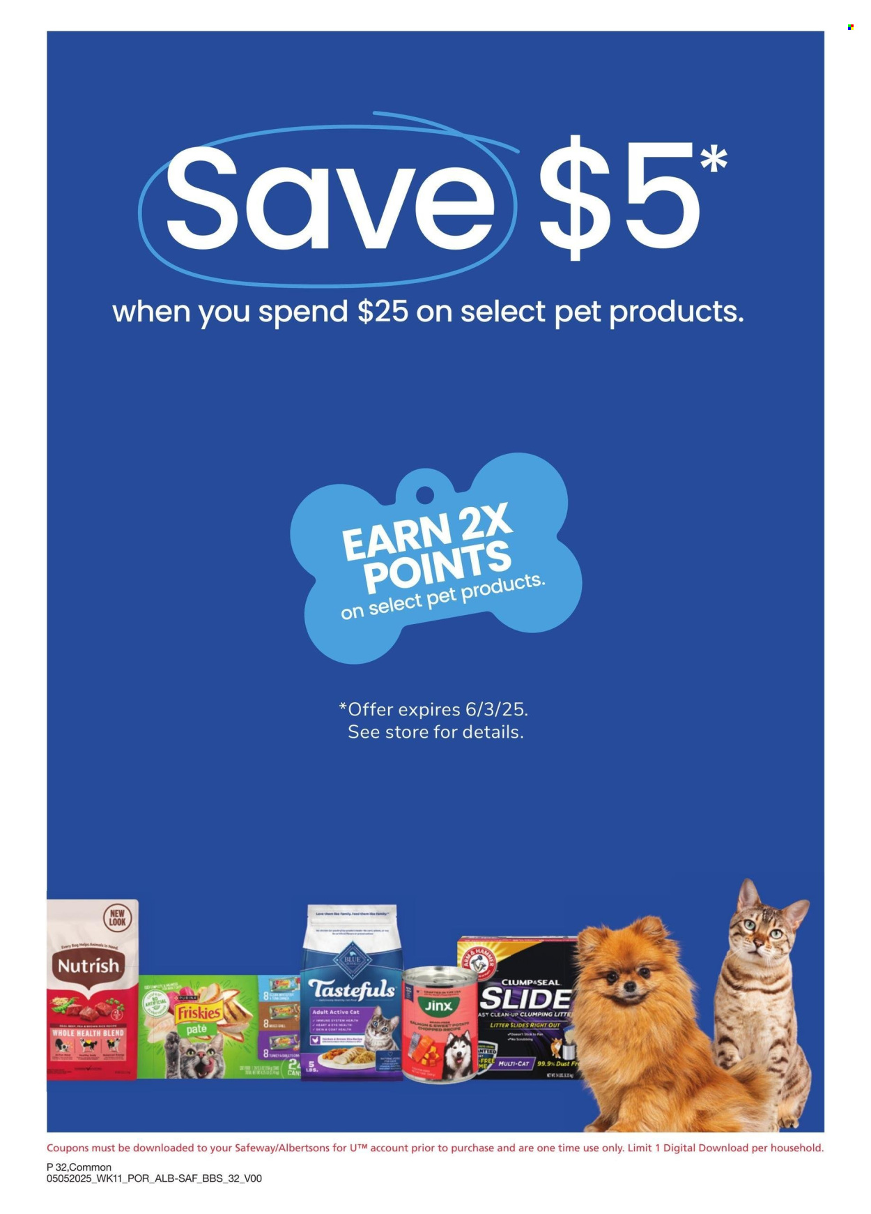 Albertsons ad - 05/05/2025 - 06/01/2025. Page 1