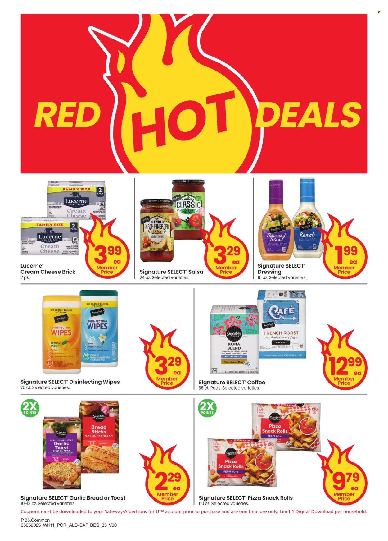 Albertsons ad - 05/05/2025 - 06/01/2025. Page 1