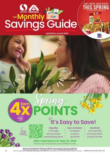 Albertsons Flyer - 04/28/2025 - 06/01/2025.