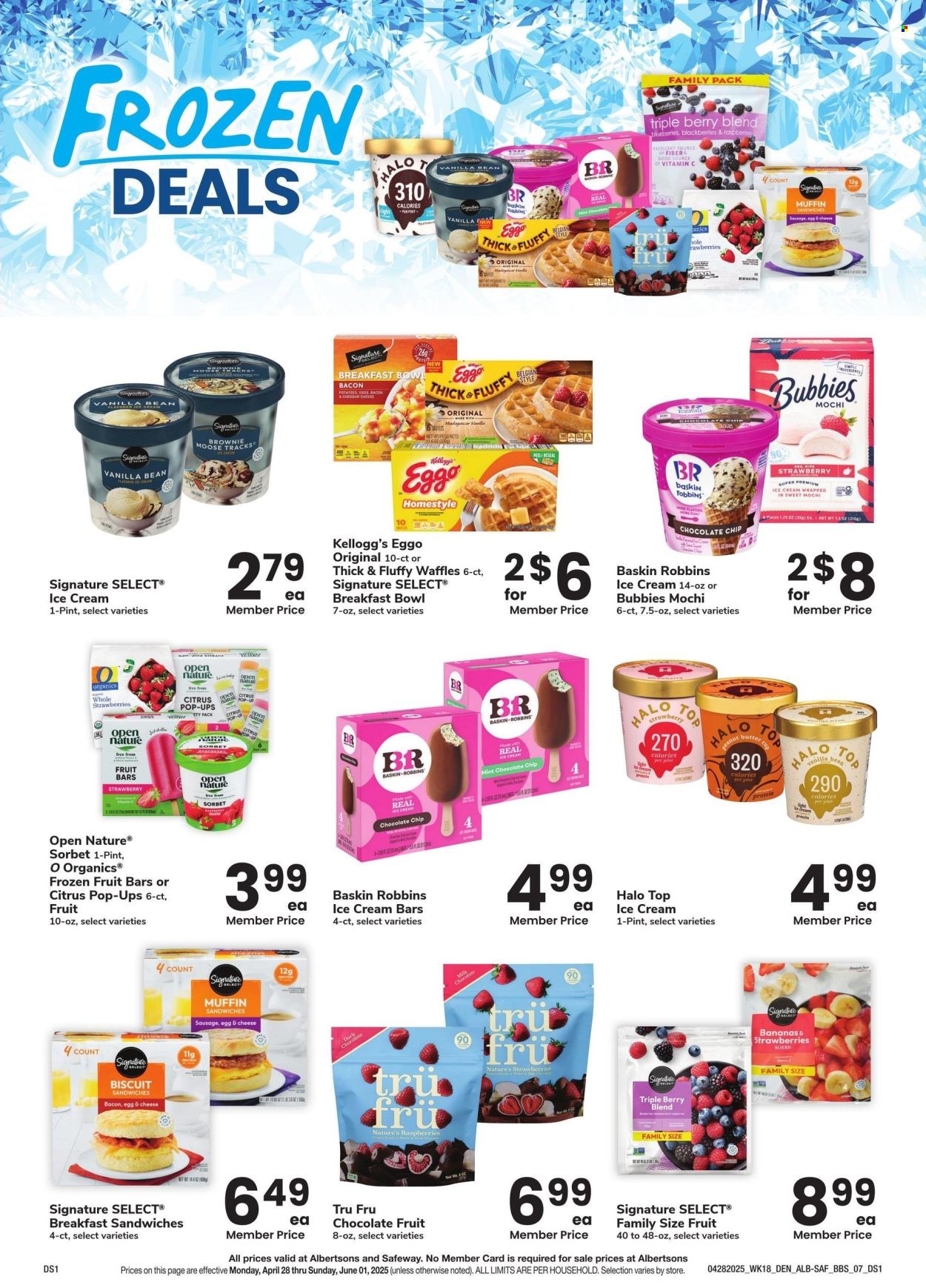 Albertsons ad - 04/28/2025 - 06/01/2025. Page 1