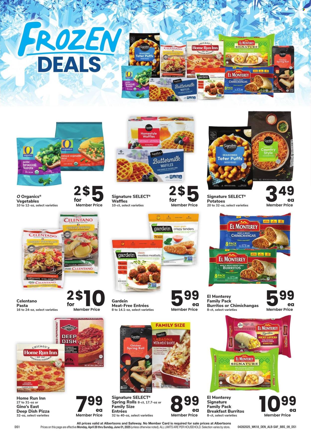Albertsons ad - 04/28/2025 - 06/01/2025. Page 1