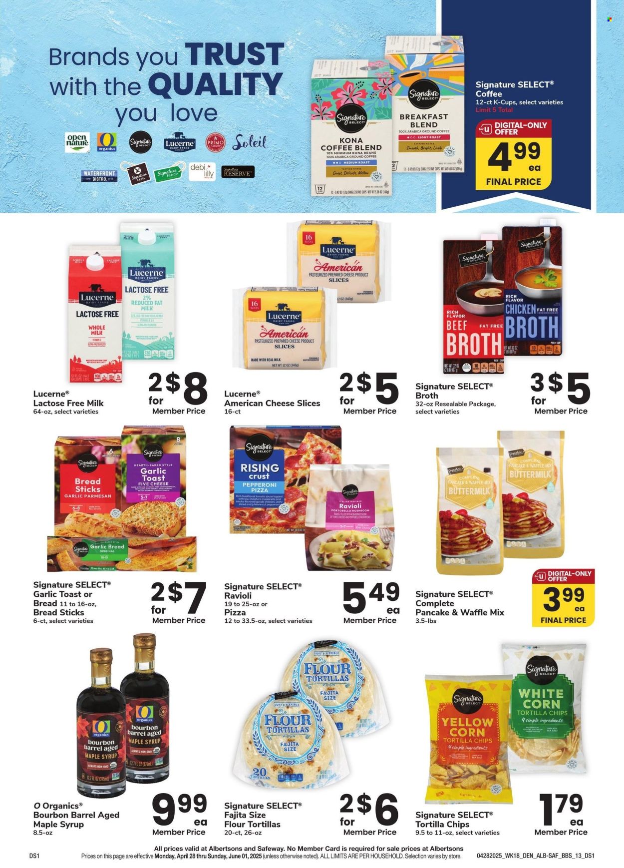 Albertsons ad - 04/28/2025 - 06/01/2025. Page 1