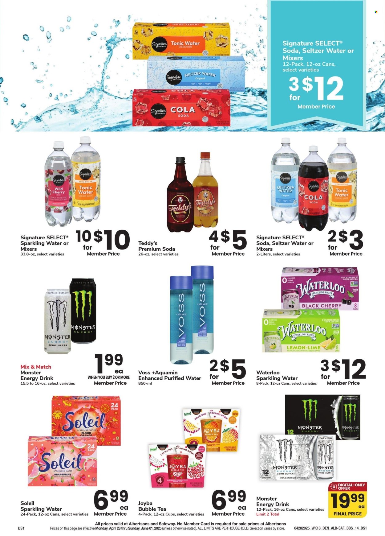 Albertsons ad - 04/28/2025 - 06/01/2025. Page 1