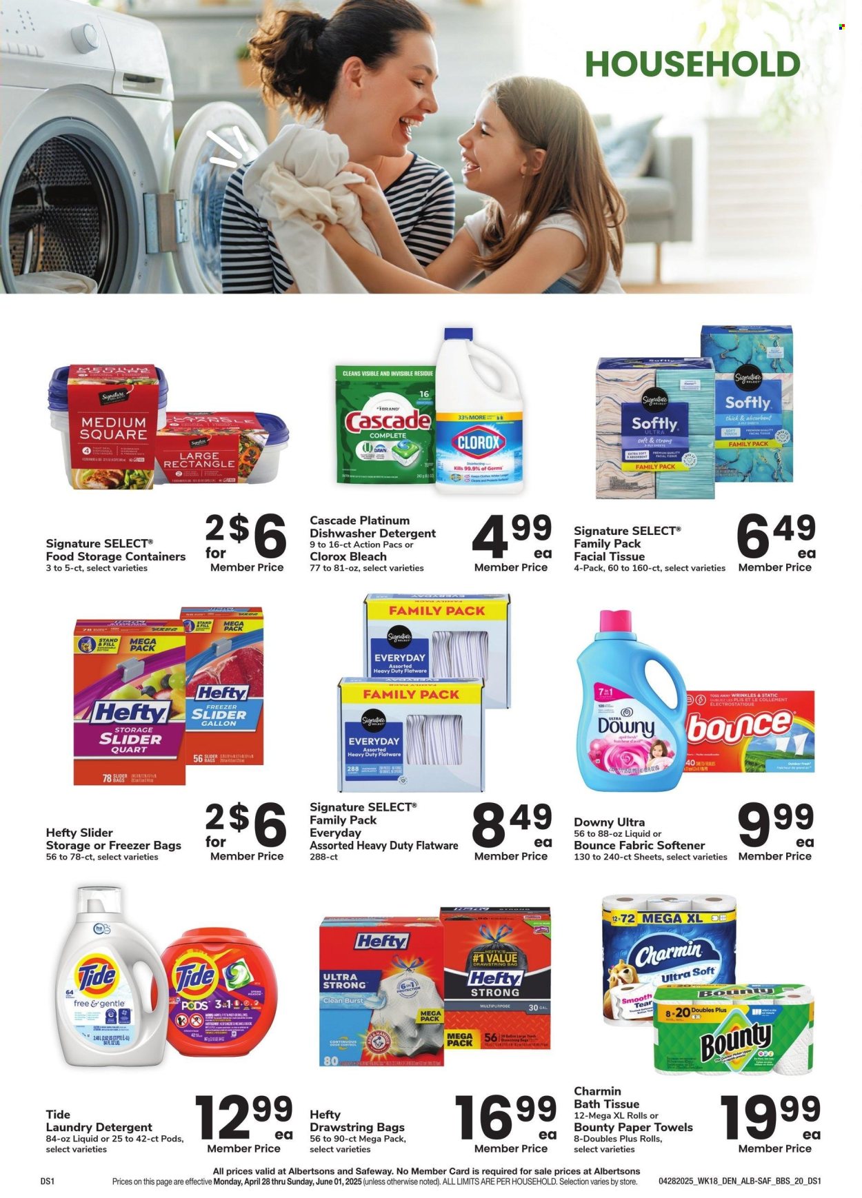 Albertsons ad - 04/28/2025 - 06/01/2025. Page 1
