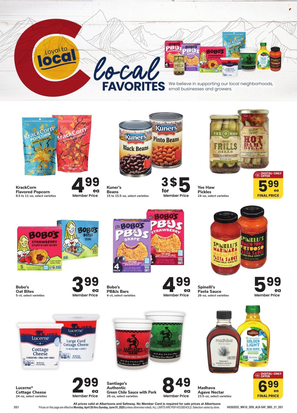 Albertsons ad - 04/28/2025 - 06/01/2025. Page 1