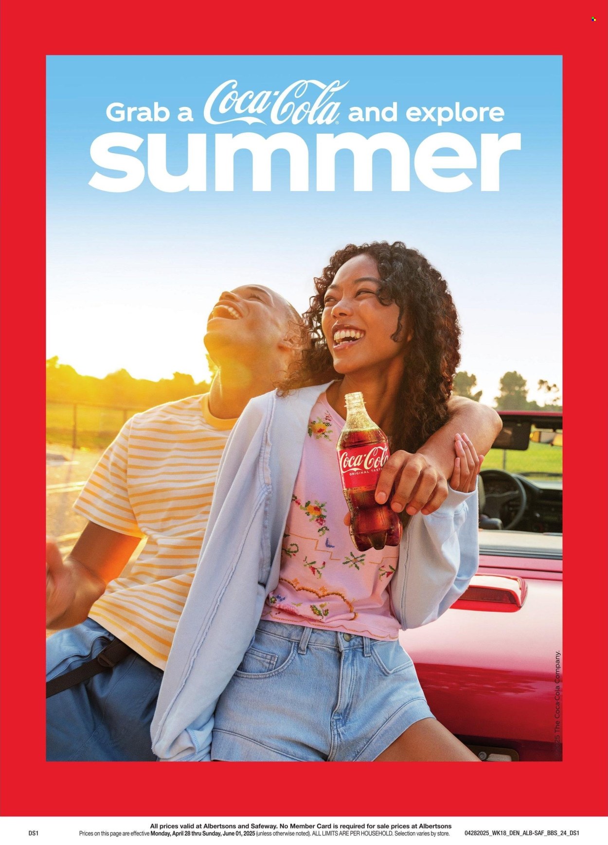 Albertsons ad - 04/28/2025 - 06/01/2025. Page 1