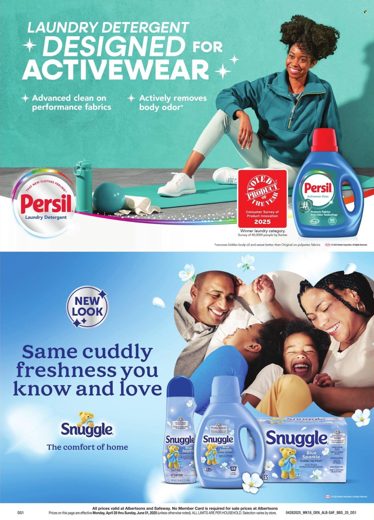 Albertsons ad - 04/28/2025 - 06/01/2025. Page 1