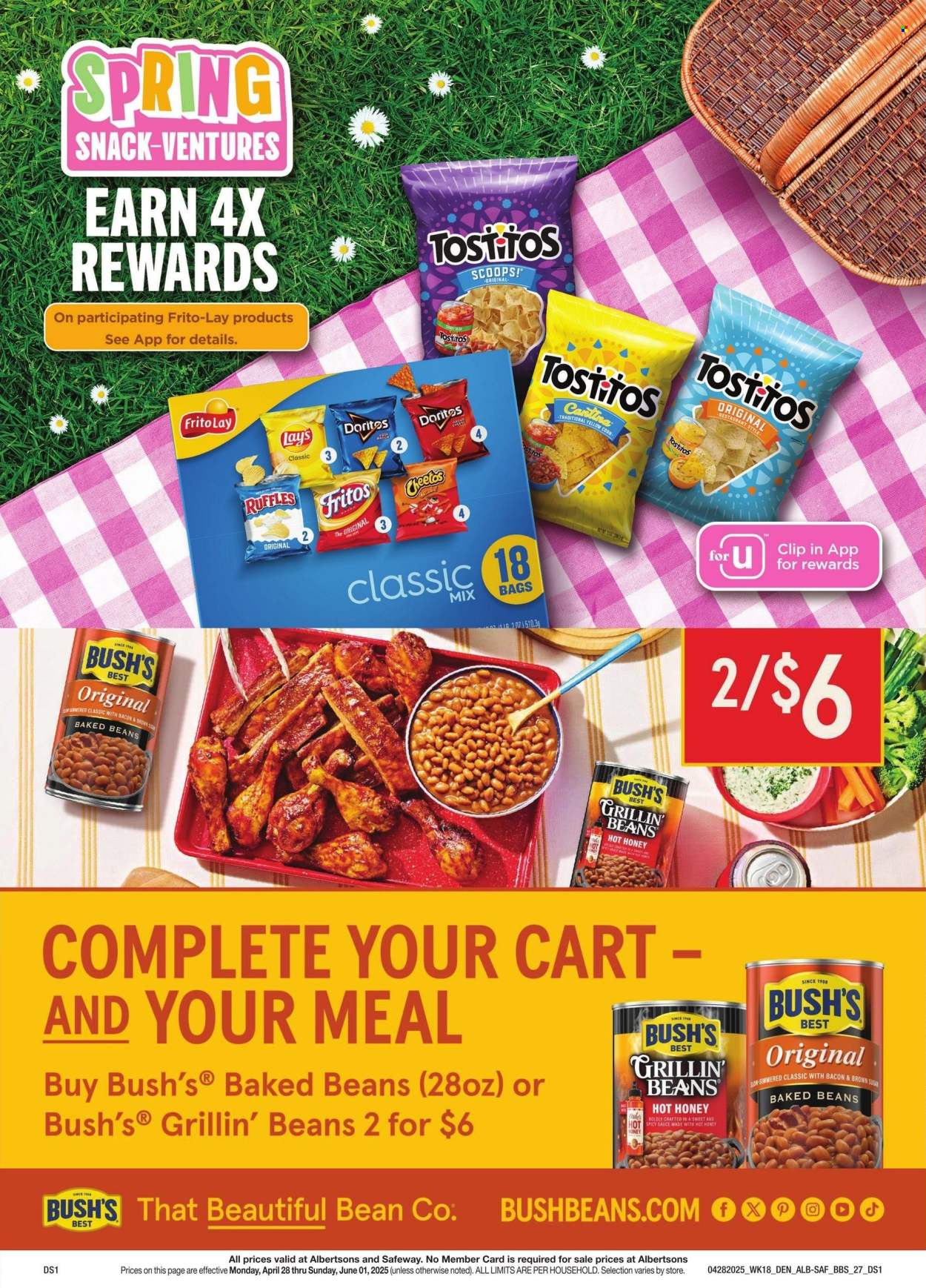 Albertsons ad - 04/28/2025 - 06/01/2025. Page 1