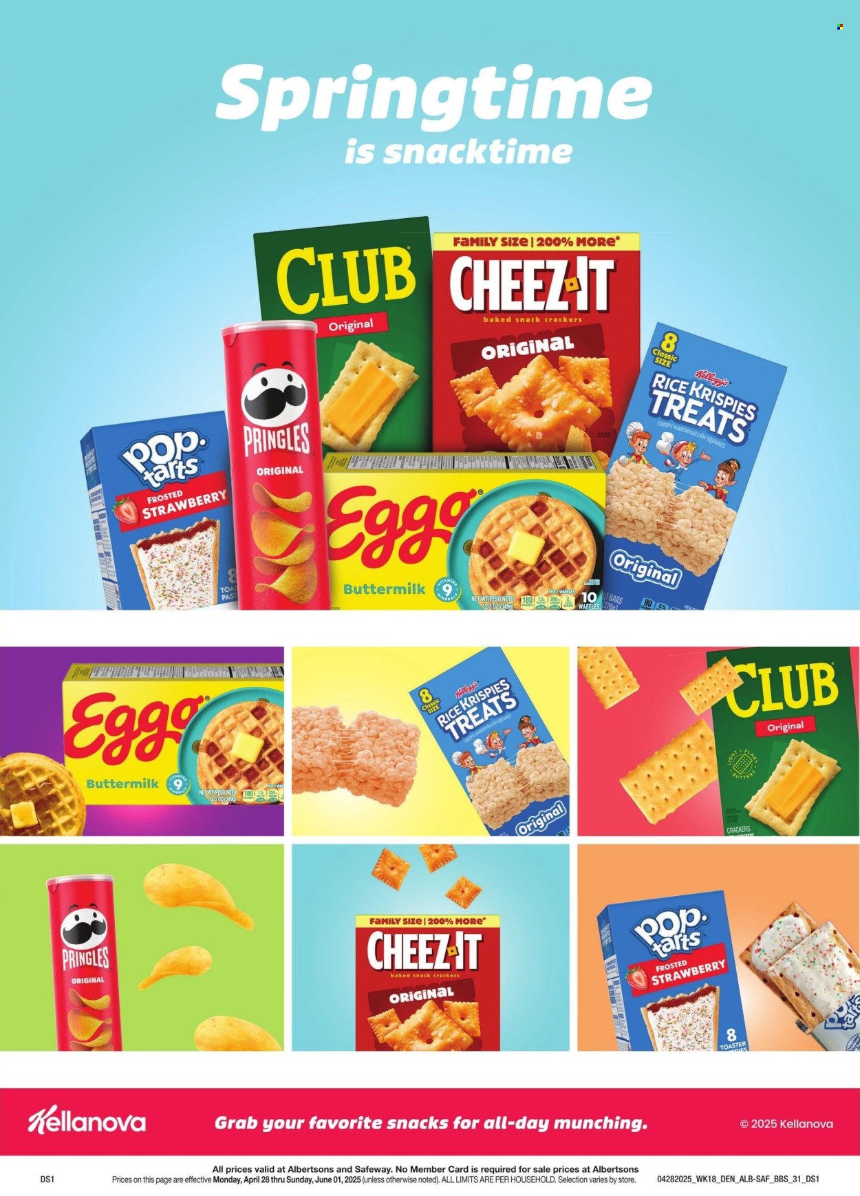 Albertsons ad - 04/28/2025 - 06/01/2025. Page 1