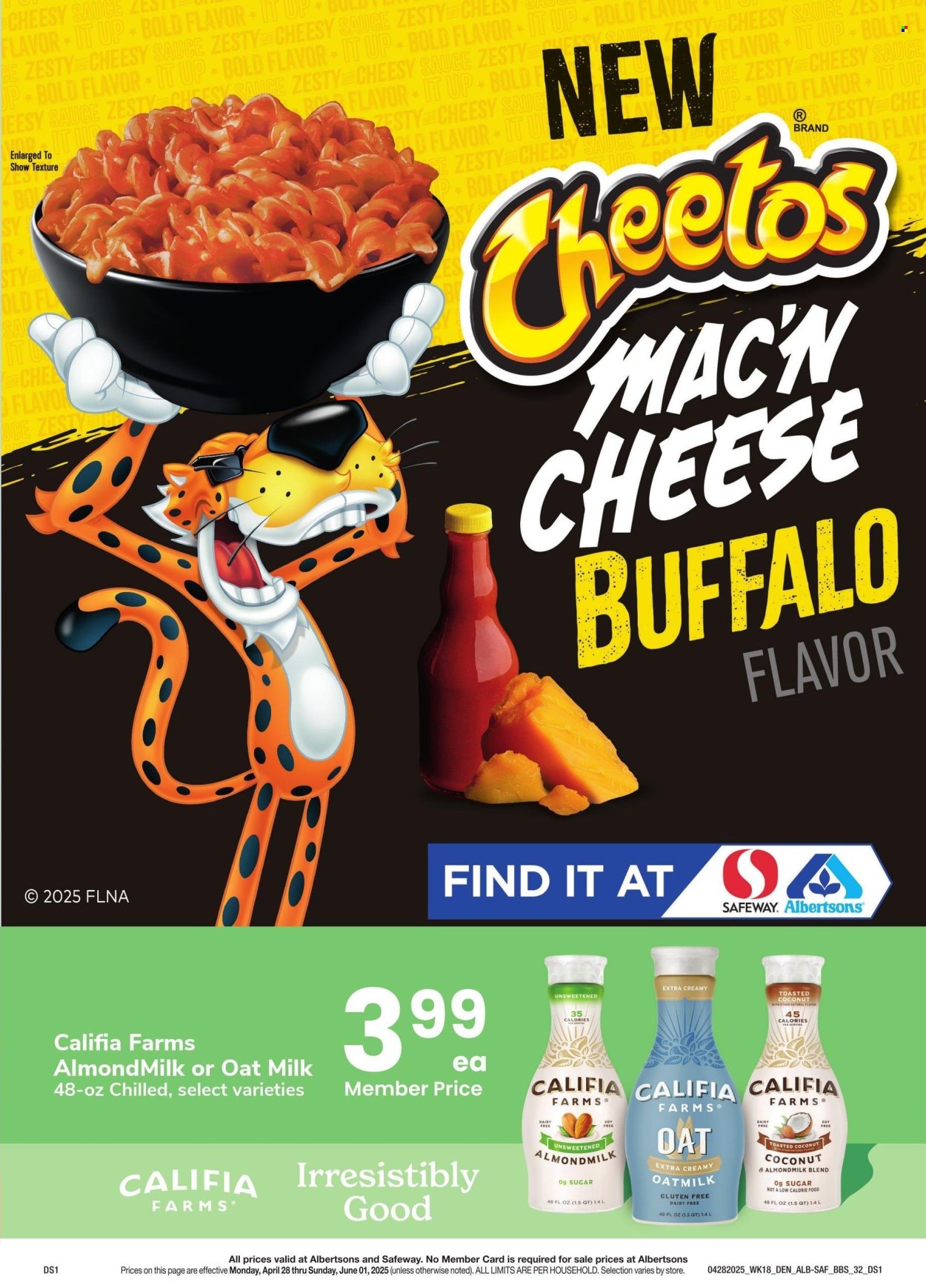 Albertsons ad - 04/28/2025 - 06/01/2025. Page 1