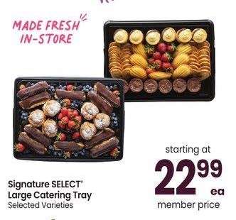 Signature SELECT® Large Catering Tray - Selected Varieties