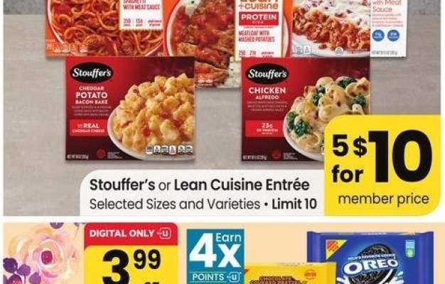Stouffer's or Lean Cuisine Entrée - Selected Sizes and Varieties