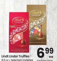 Lindt Lindor Truffles - 8.5 oz • Selected Varieties