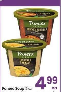 Panera Soup - 16 oz, Selected Varieties