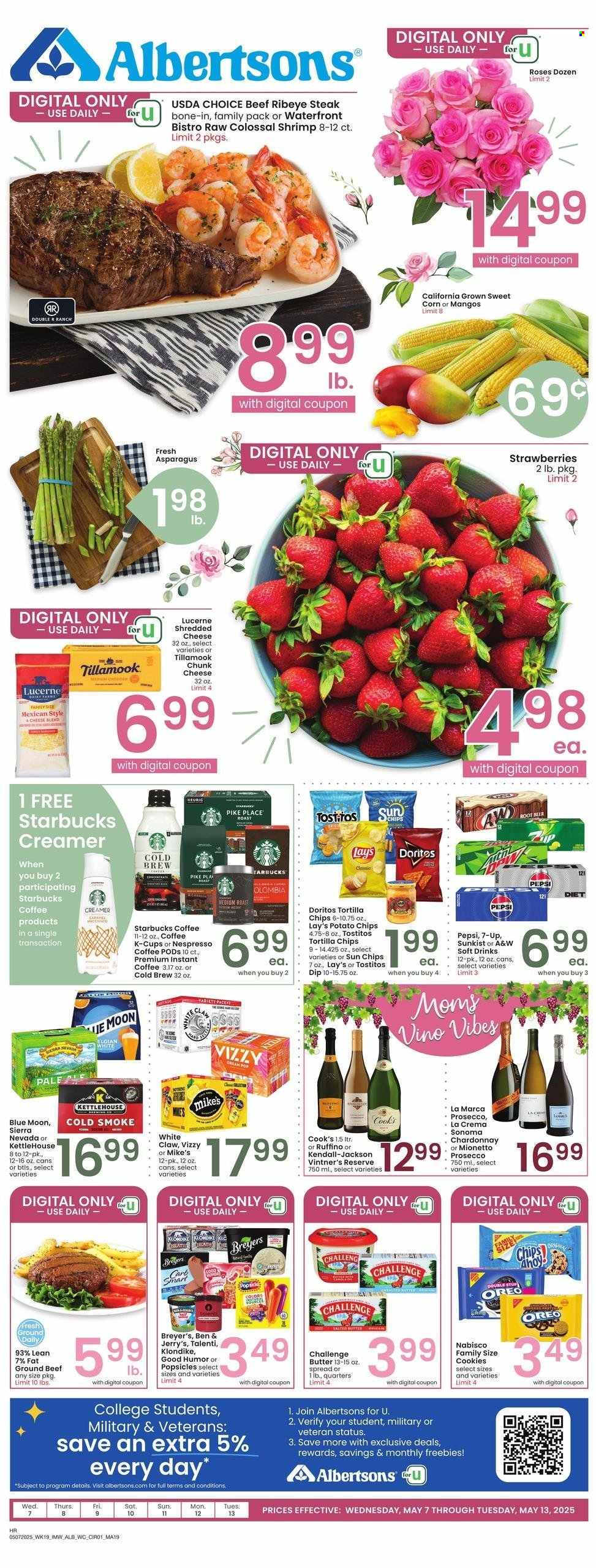 Albertsons ad - 05/07/2025 - 05/13/2025. Page 1