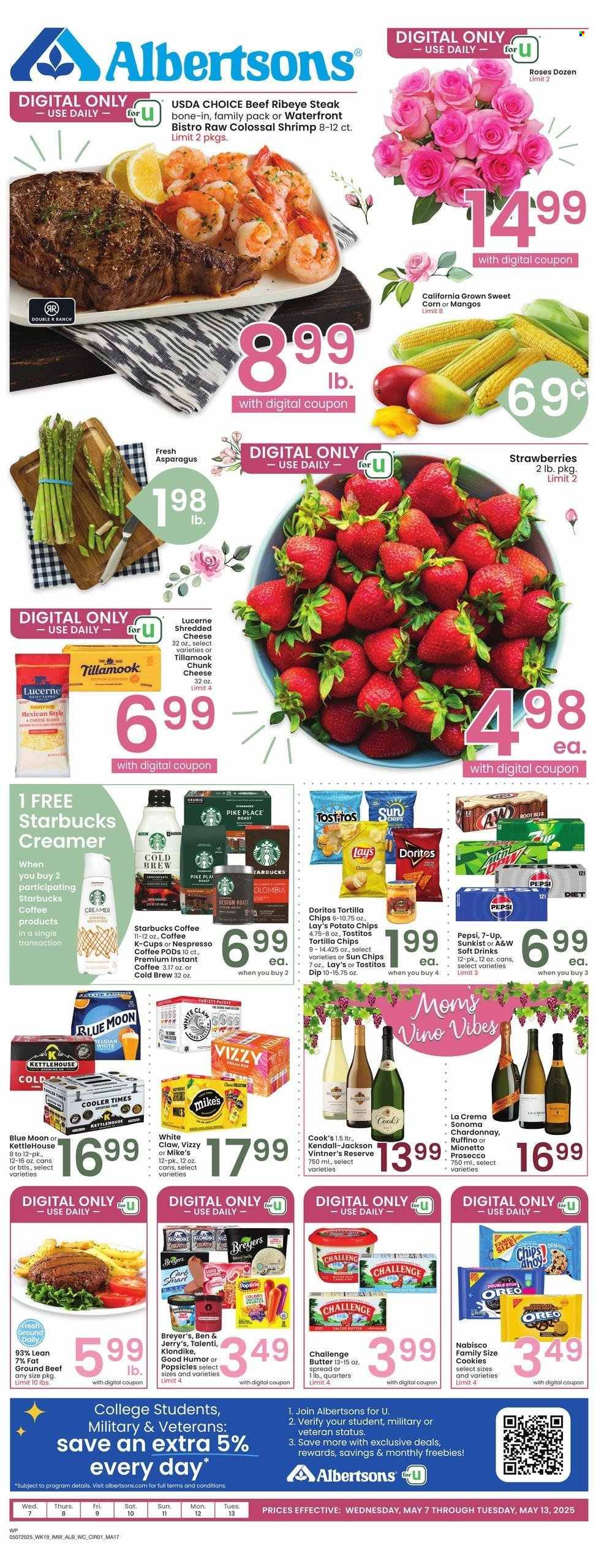 Albertsons ad - 05/07/2025 - 05/13/2025. Page 1