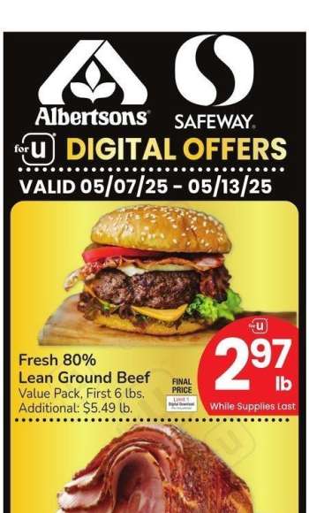 Albertsons Flyer - 05/07/2025 - 05/13/2025.