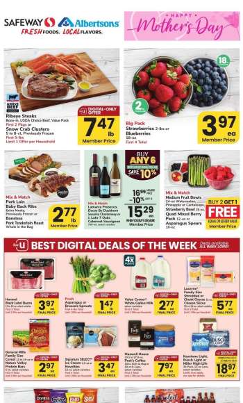 Albertsons Flyer - 05/07/2025 - 05/13/2025.