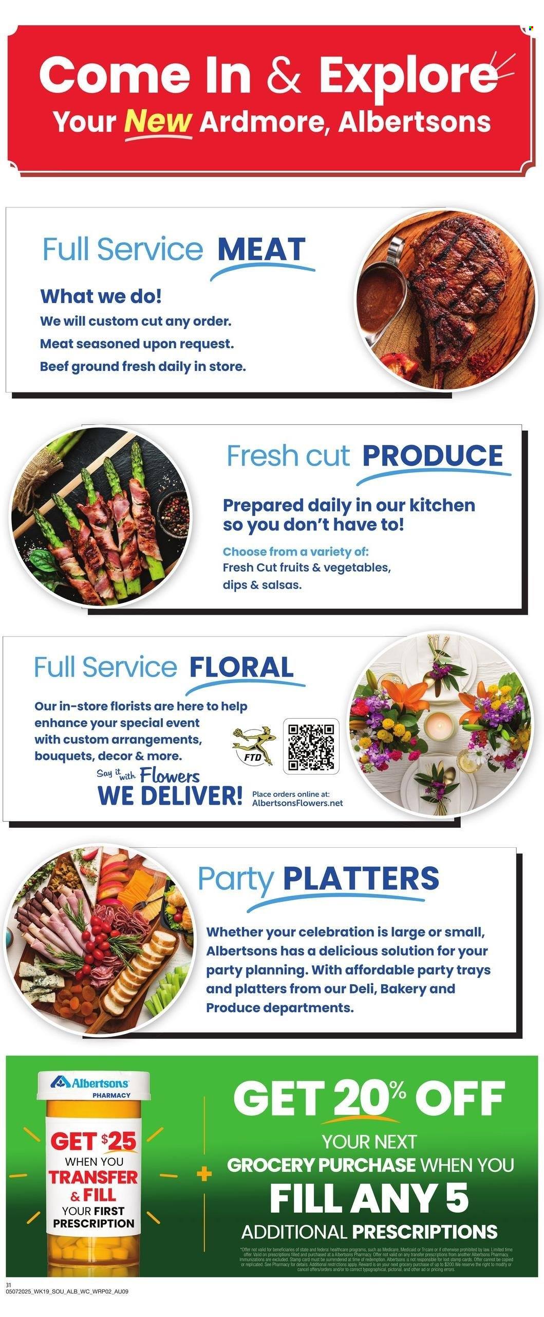 Albertsons ad - 05/07/2025 - 05/13/2025. Page 1
