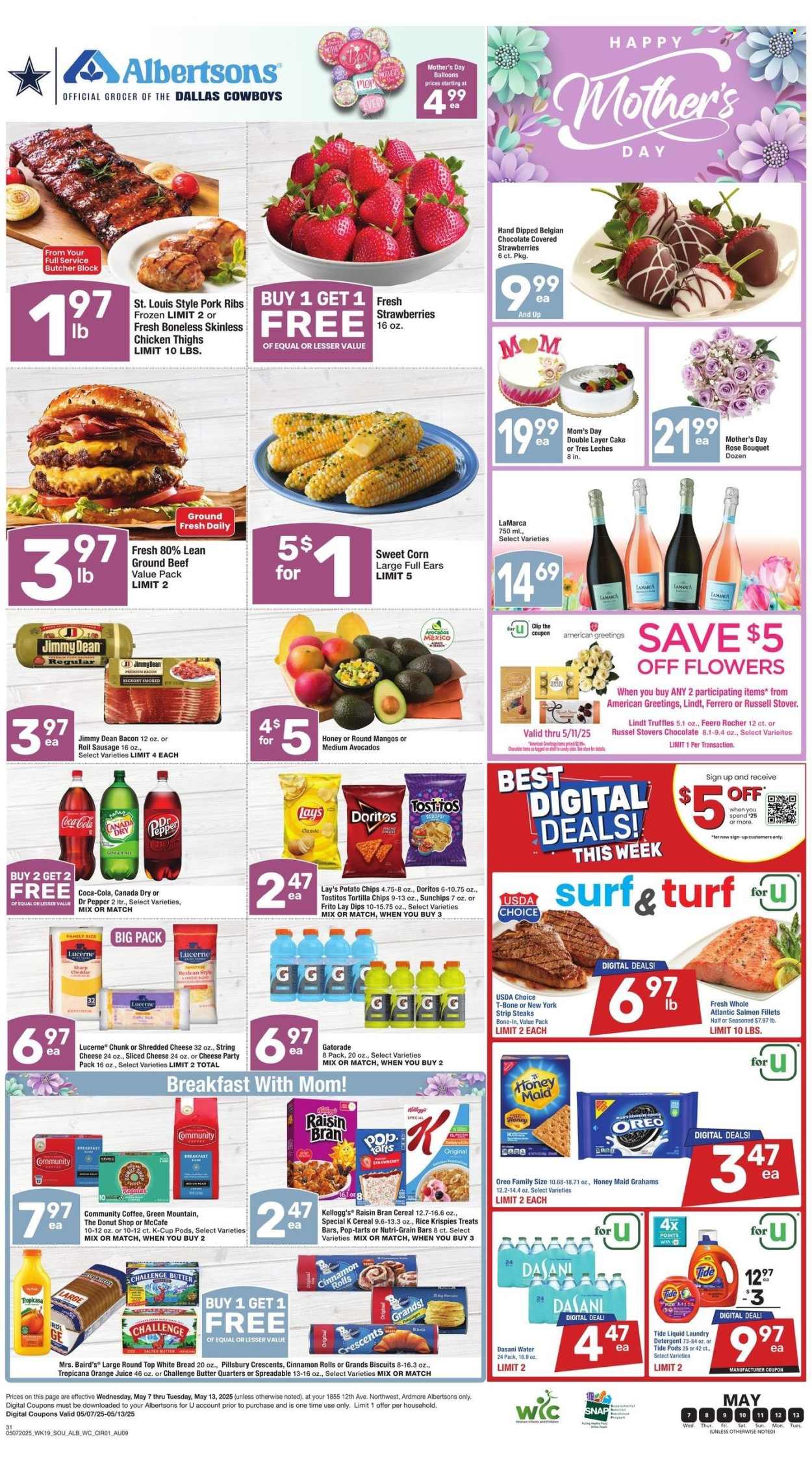Albertsons ad - 05/07/2025 - 05/13/2025. Page 1