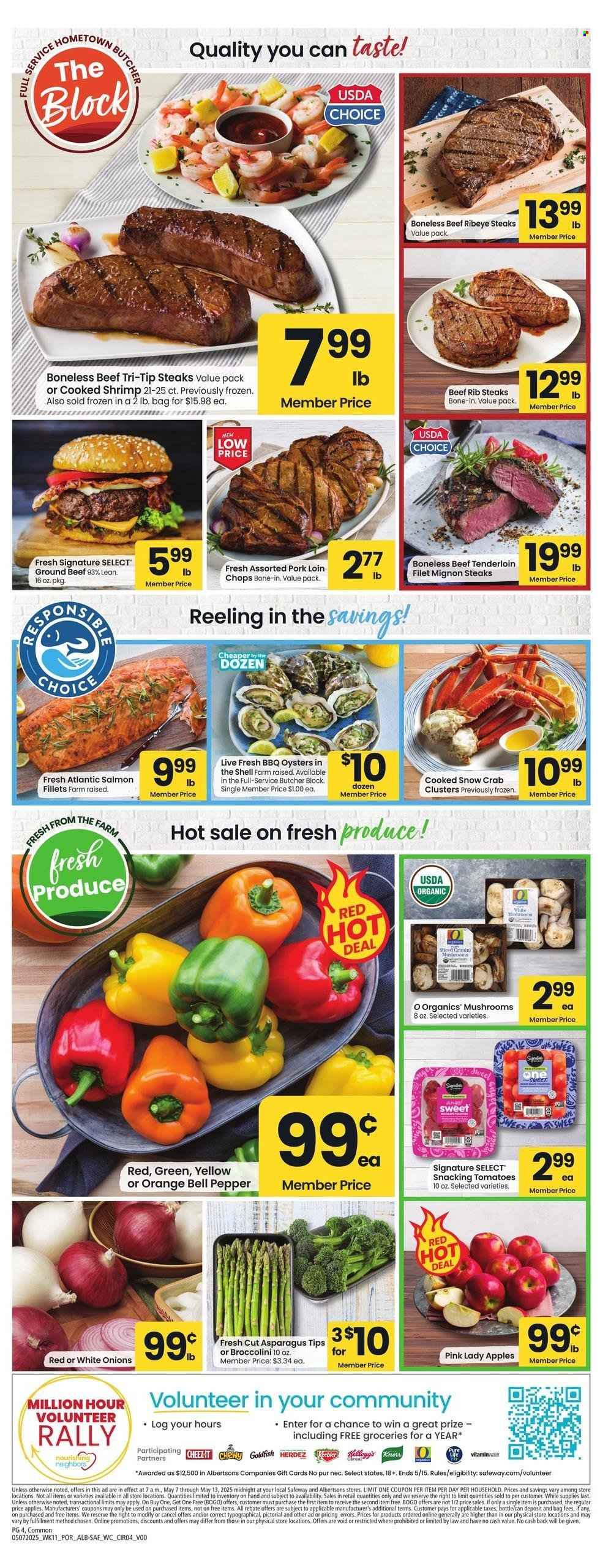 Albertsons ad - 05/07/2025 - 05/13/2025. Page 1