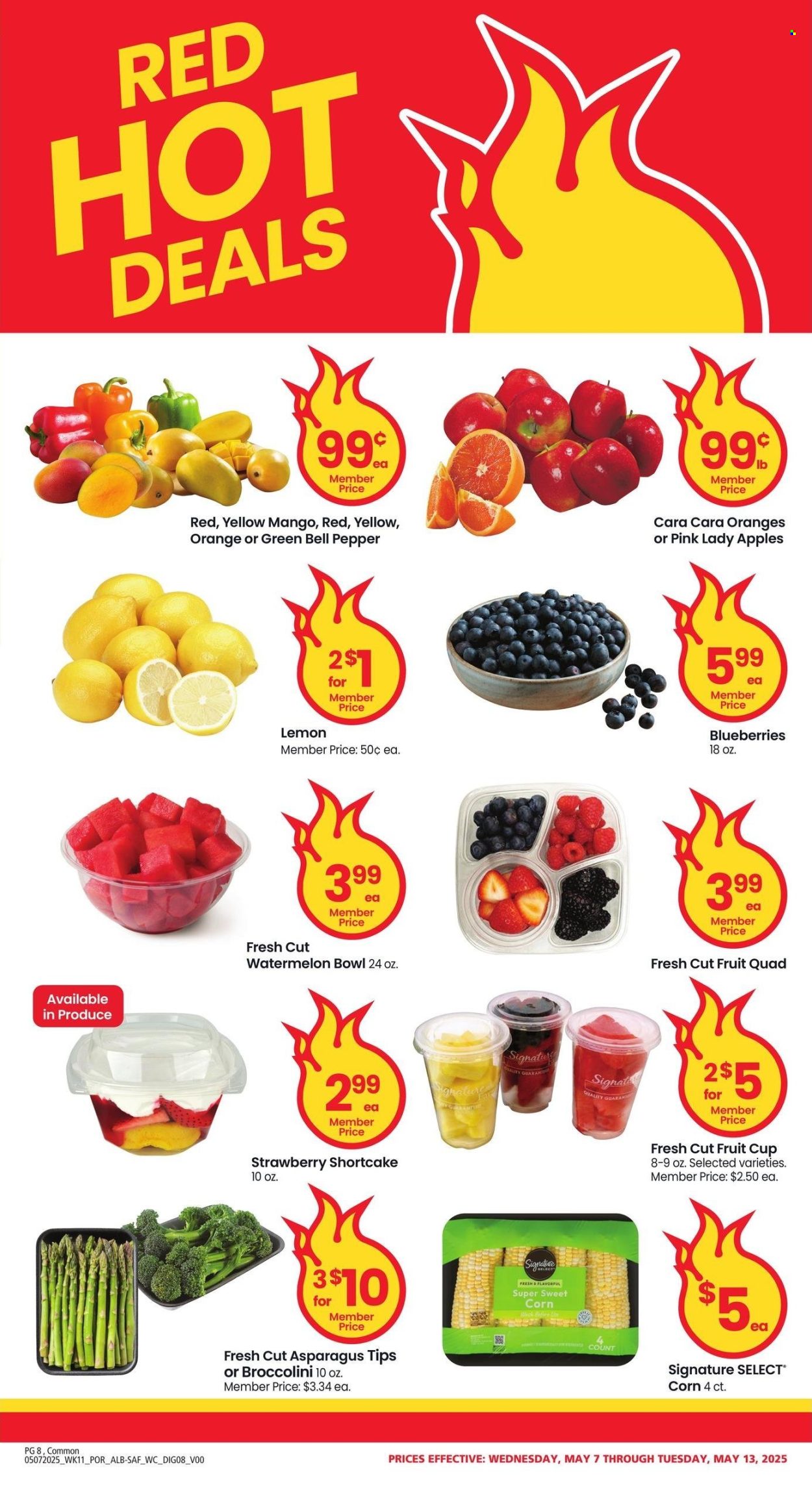 Albertsons ad - 05/07/2025 - 05/13/2025. Page 1