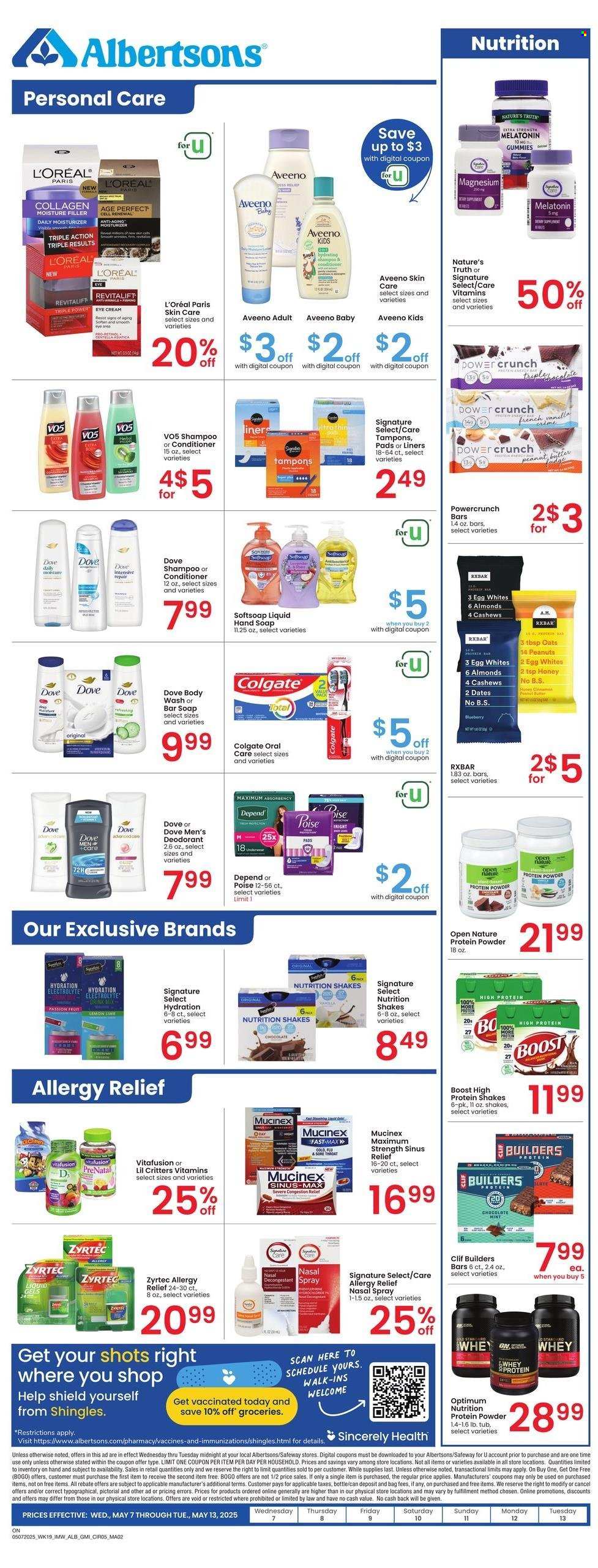 Albertsons ad - 05/07/2025 - 05/13/2025. Page 1