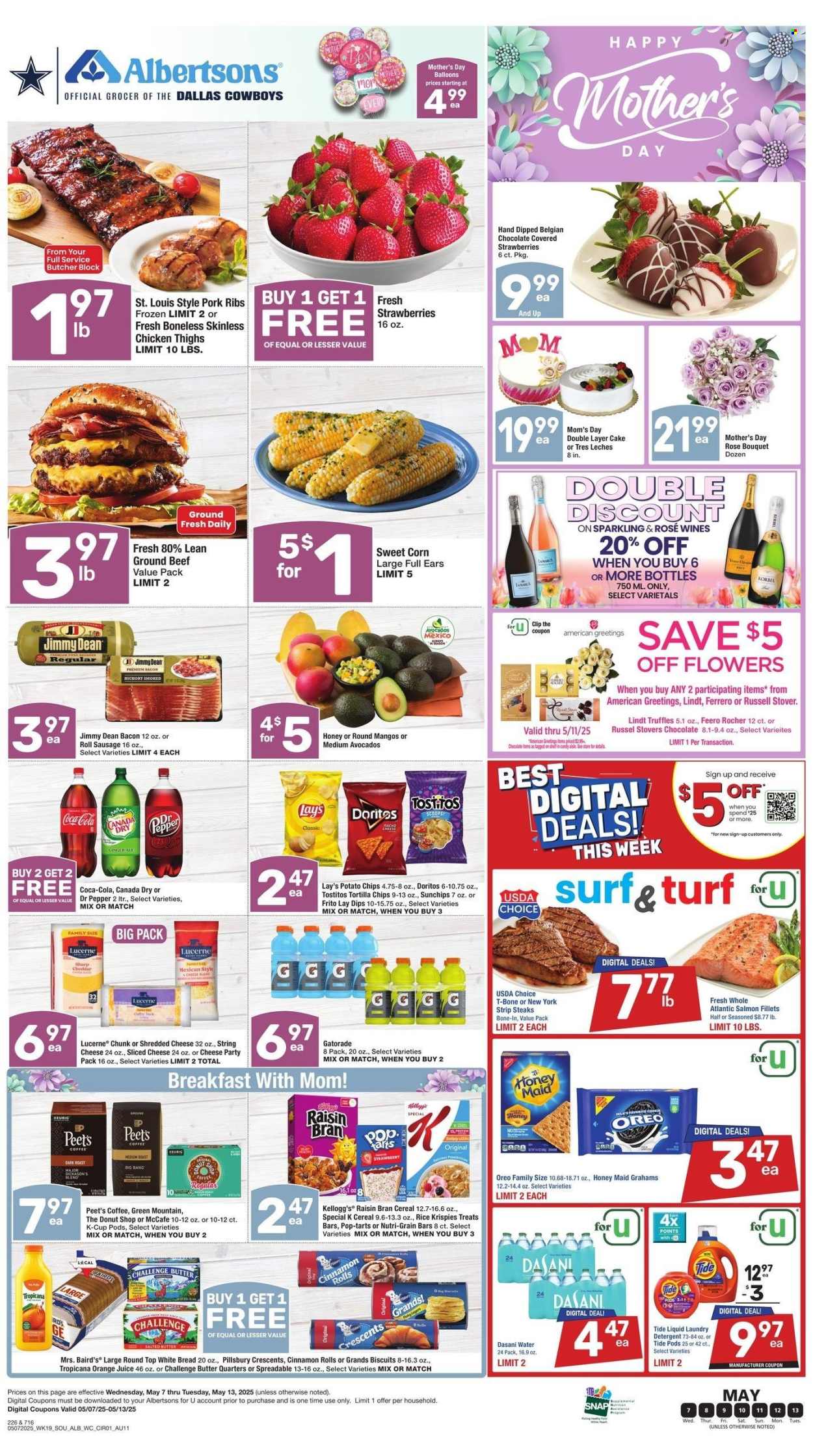 Albertsons ad - 05/07/2025 - 05/13/2025. Page 1
