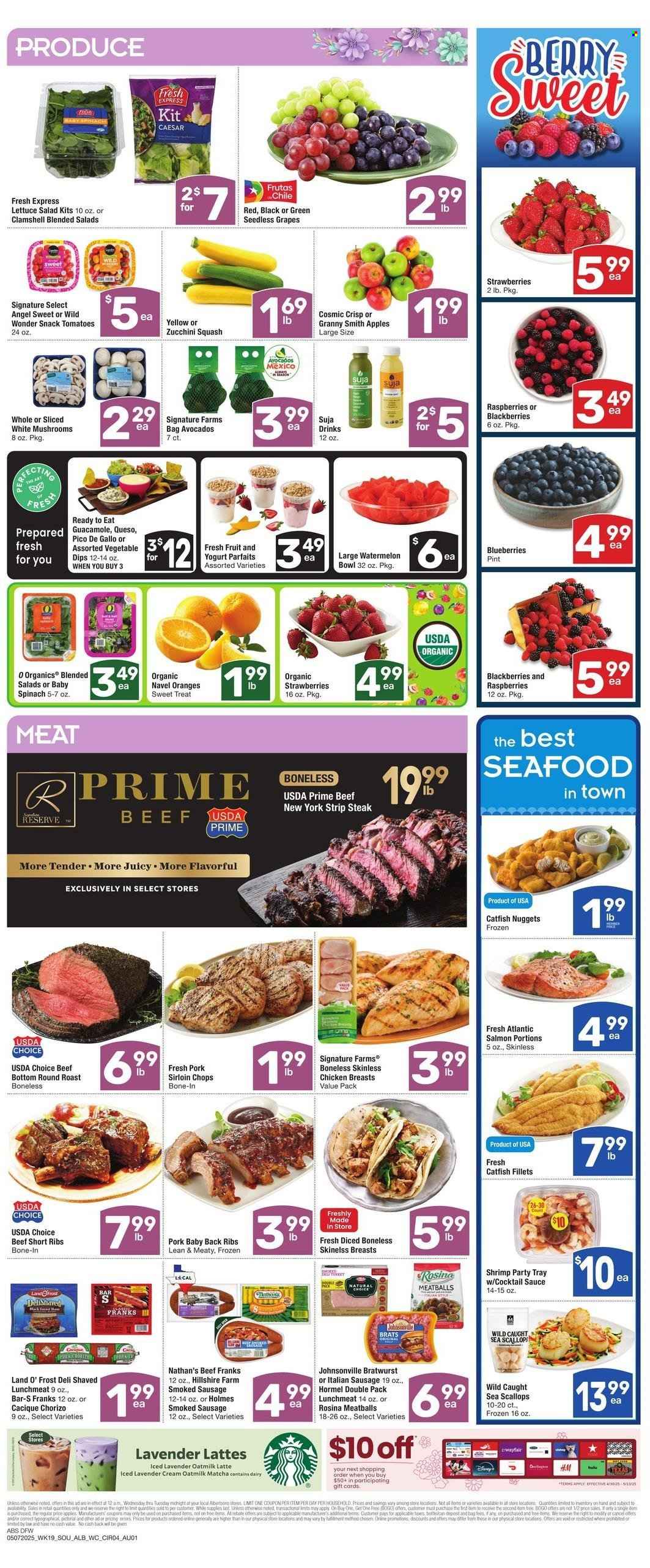 Albertsons ad - 05/07/2025 - 05/13/2025. Page 1