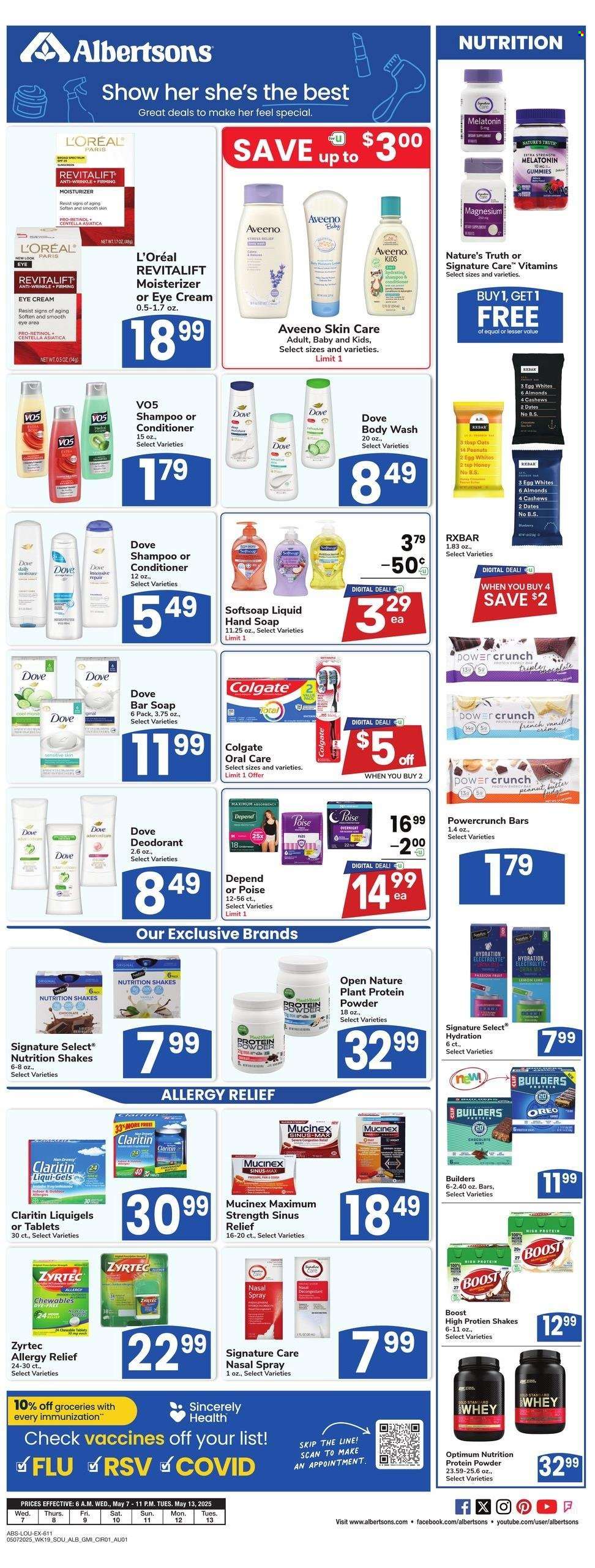 Albertsons ad - 05/07/2025 - 05/13/2025. Page 1