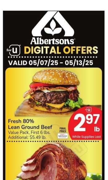 Albertsons Flyer - 05/07/2025 - 05/13/2025.