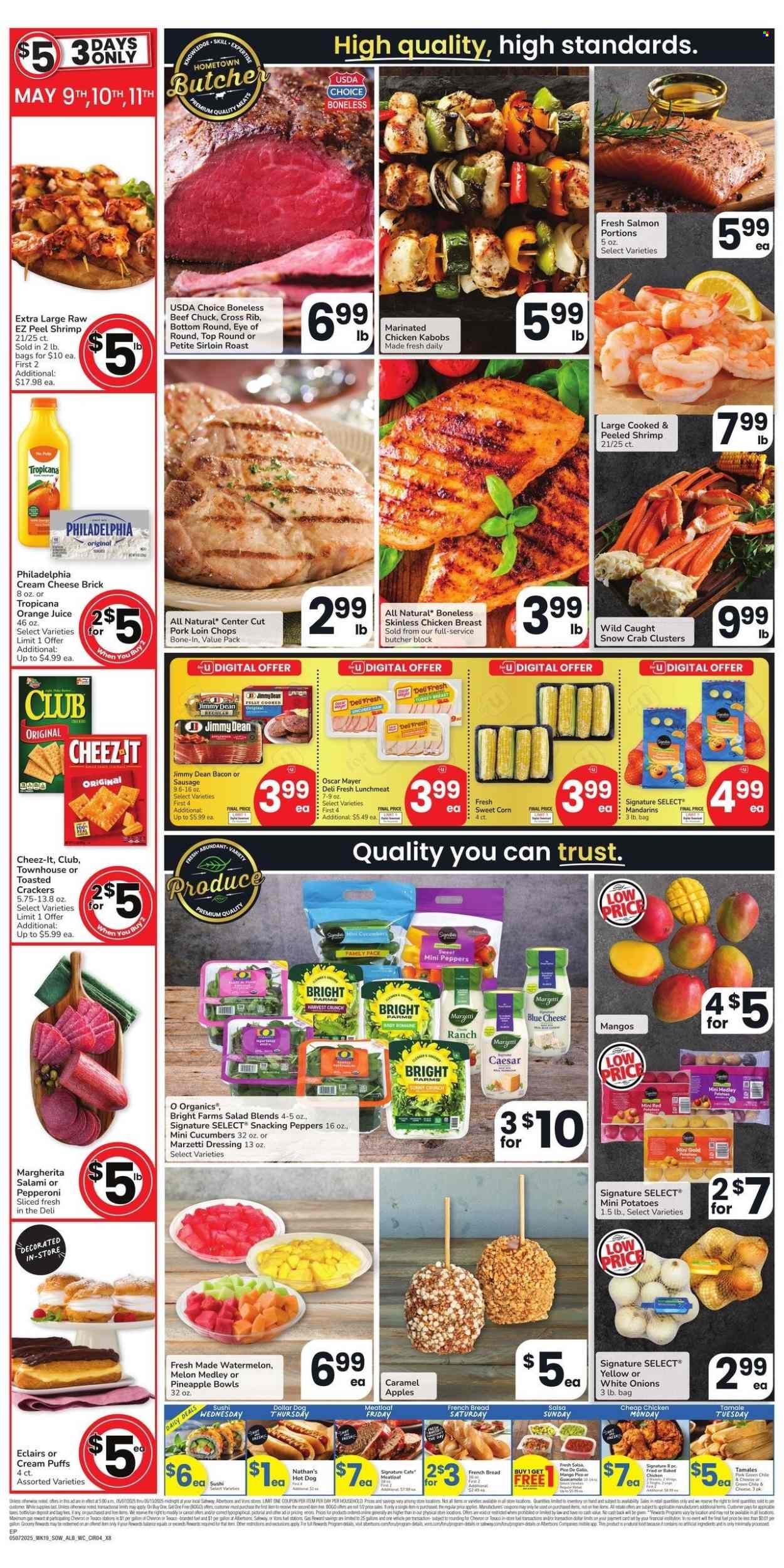 Albertsons ad - 05/07/2025 - 05/13/2025. Page 1
