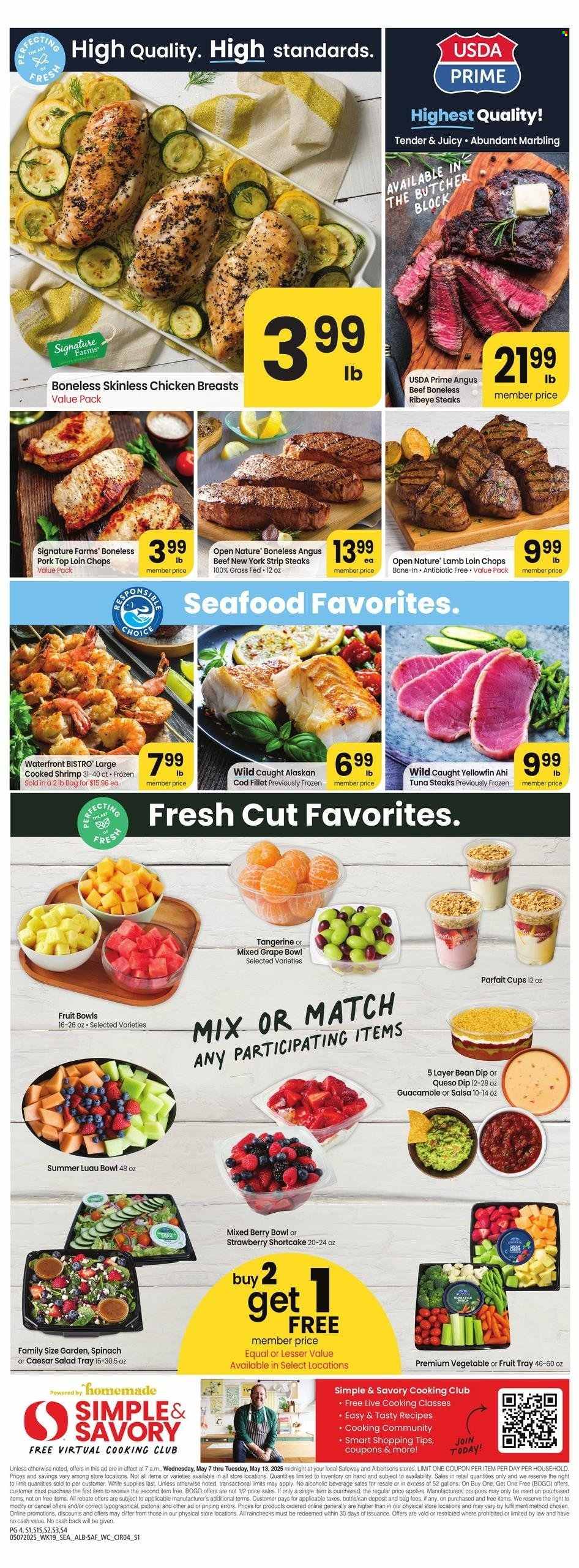 Albertsons ad - 05/07/2025 - 05/13/2025. Page 1