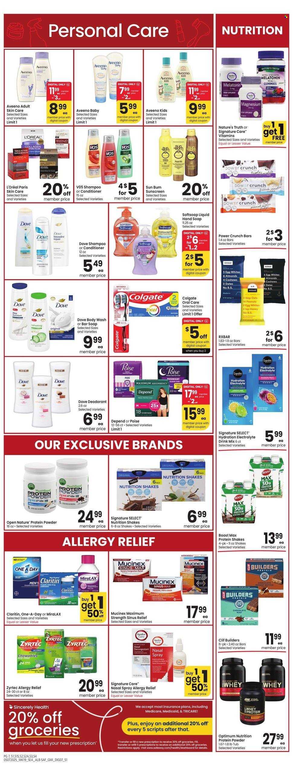 Albertsons ad - 05/07/2025 - 05/13/2025. Page 1