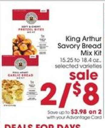King Arthur Savory Bread Mix Kit