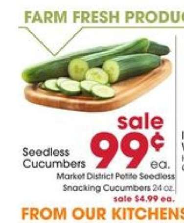 Seedless Cucumbers