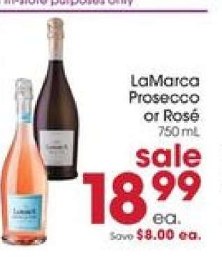 LaMarca Prosecco or Rosé